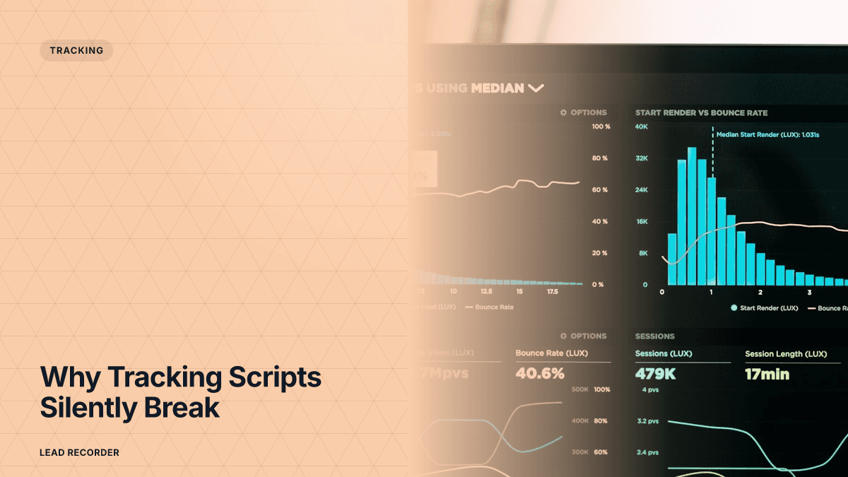 Why Tracking Scripts Silently Break